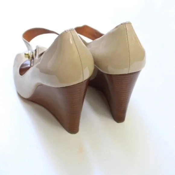 Coach Lessa peep toe wedges - Picture 6 of 13